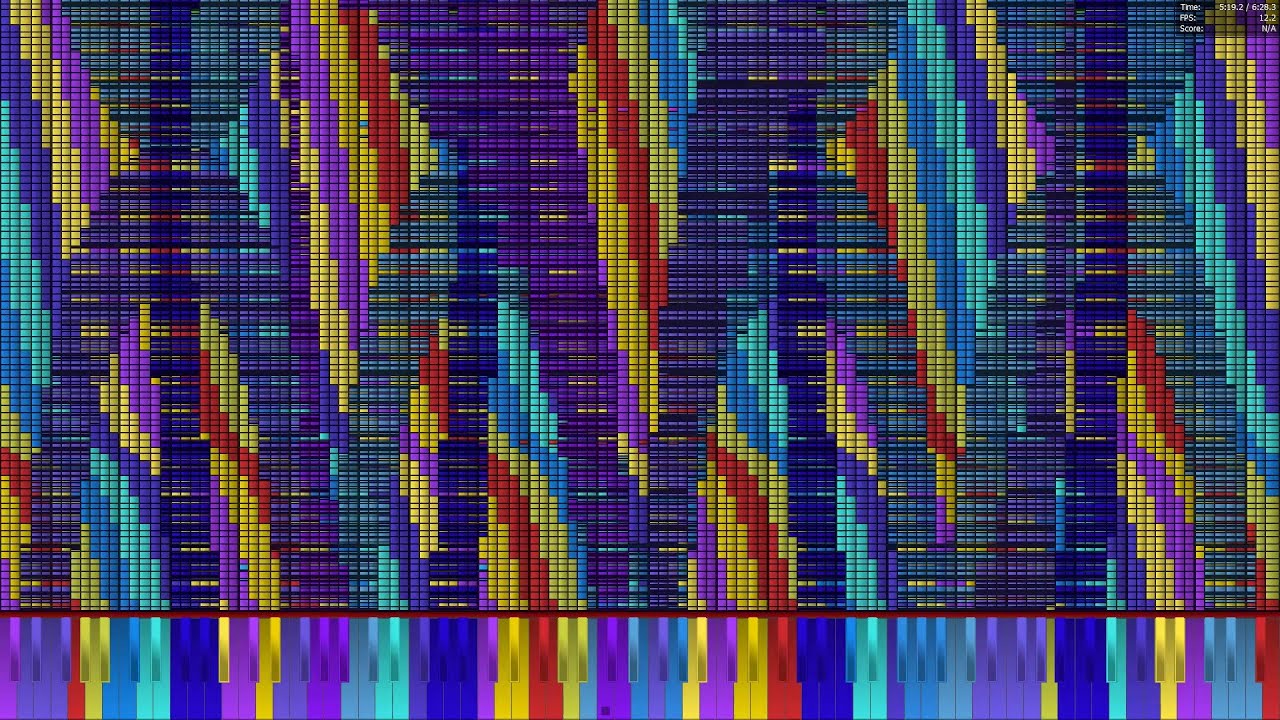 [Black MIDI] Tau the Song 6.28M (i7-13700KF Legit Run)