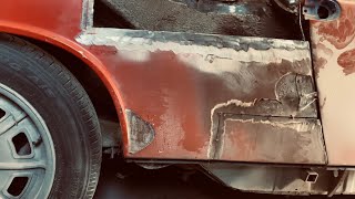 Porsche 914 Quarter Panel And Roll Cage Repair