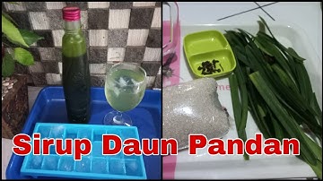 Thumbnail of Cara membuat sirup  pandan ll Resep bikin sirup pandan @ennyicamtf789