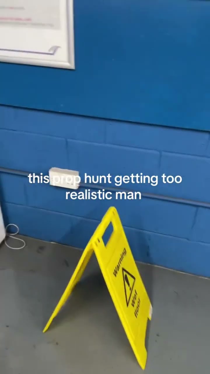 Prvnci was playing some prop hunt and was like aye yoooo this so real