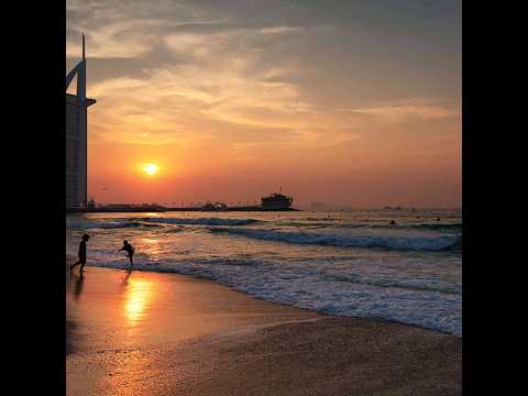 JUMEIRAH BEACH DUBAI 2023 UAE🇦🇪 #heeriye #jasleenroyal #arjitsingh #dulquersalmaan #trending#shorts