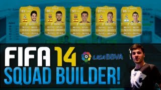 FIFA 14 ULTIMATE TEAM! | Liga BBVA / Spanish Player Squad Builder!