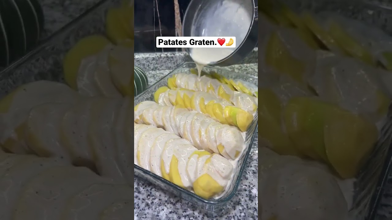Patates Graten.❤️💯 #shortsvideo #tarif #yemek #nefis #nefisyemektarifleri