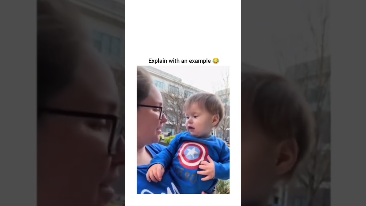 explain with an example 😭🤣 