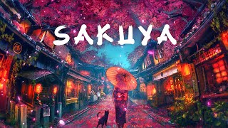 Sakuya 🌸 Beautiful Japanese Music 🌸 Royalty Free Music