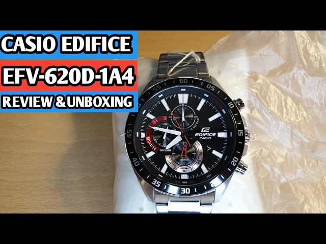 Unboxing The Casio Edifice EFV-620D-1A2VUEF - YouTube