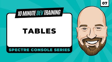Adding Tables to Your Console - Spectre Console Series