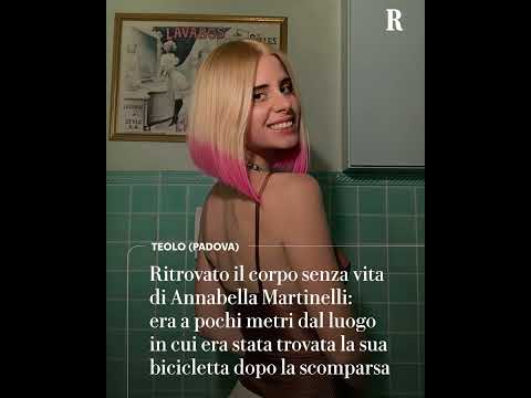 Video È stata trovata morta Annabella Martinelli