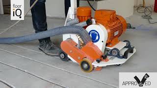 Underfloor Heating Milling Machine, Self Driven Model Floor Iq