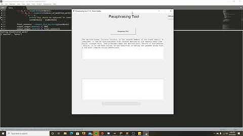 Python Automation: Paraphrasing Program (V 1.1)