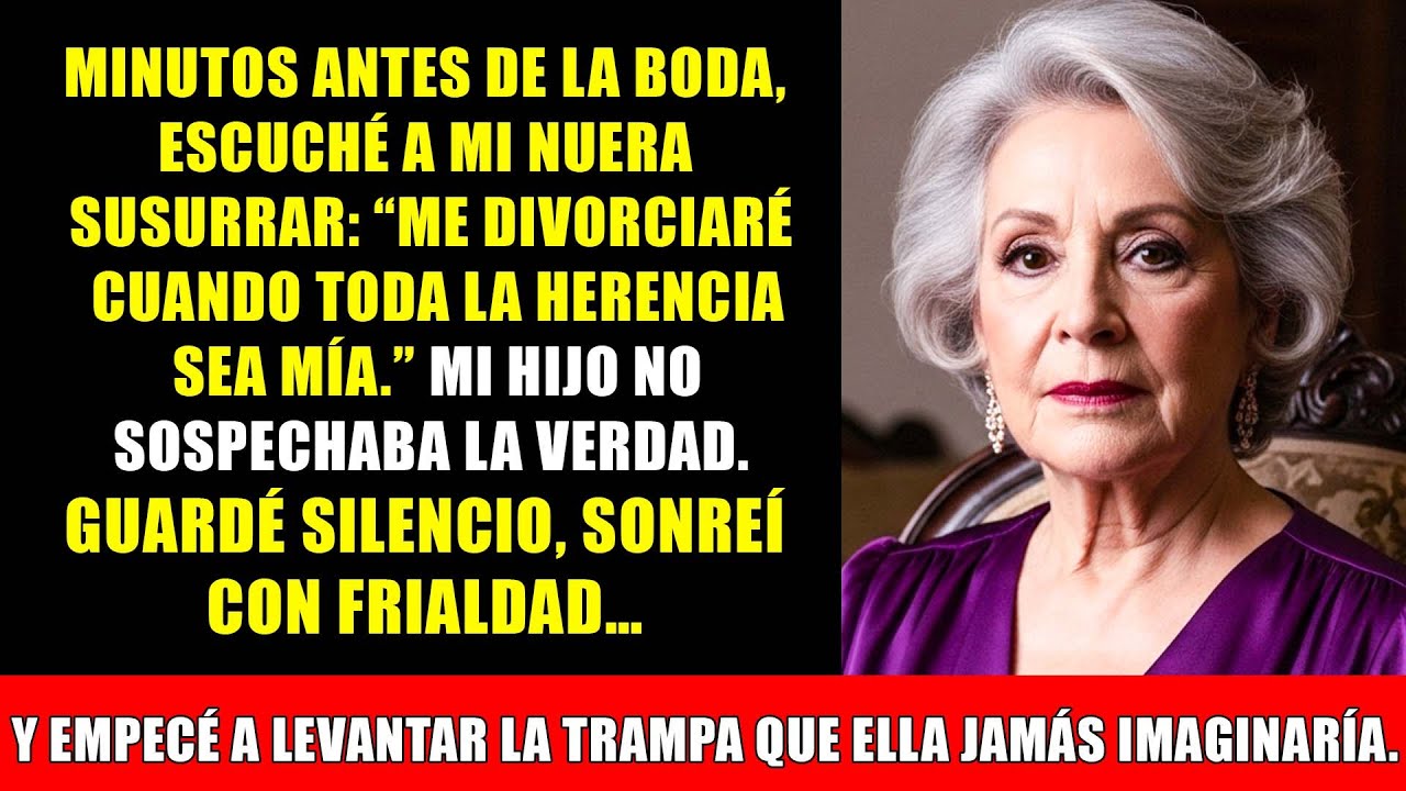 Escuché la impactante confesión de mi nuera antes de la boda de mi hijo: “Me voy a divorciar...”