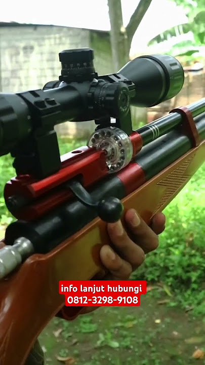 senapan angin PCP Mouser OD 32 Single Shoot #gsasportindonesia