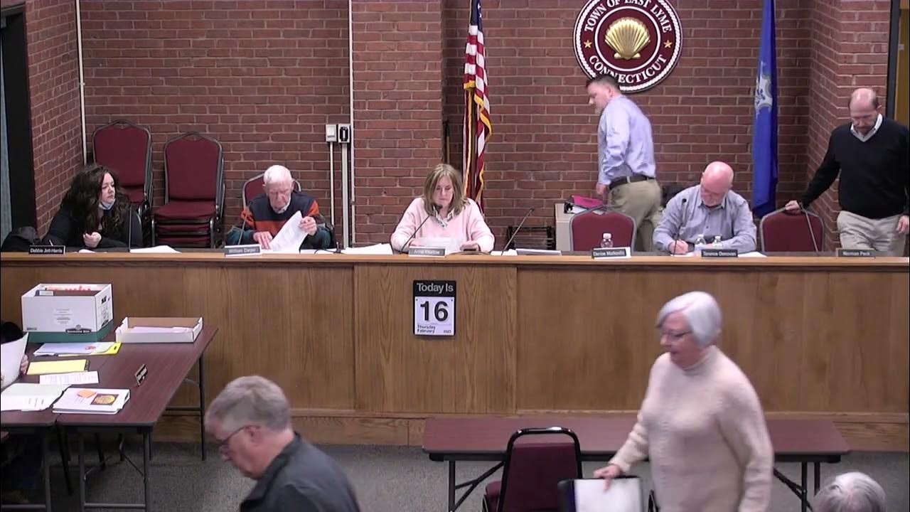 East Lyme, CT Zoning Commission Meeting 02/16/2023 YouTube