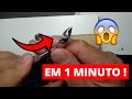 AFIAÇÃO DE ALICATE DE CUTÍCULA EM 1 MINUTO ! MUITO SIMPLES !!!!