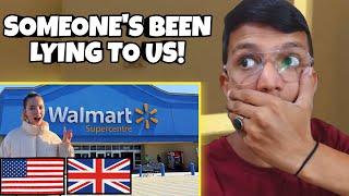 Pakistani Boy React to British Girl Visiting WALMART for the 1st Time 🇬🇧➡️🇺🇲