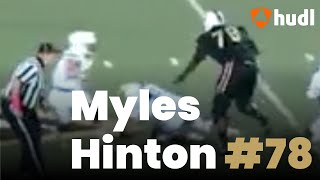 Myles Hinton | Greater Atlanta Christian Football | Ultimate Junior Highlights
