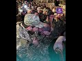 جندي يبكي متأثرًا ضمن فعالية طريق الحياة