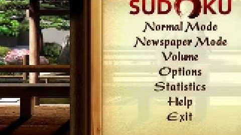 Sudoku - iPod Click Wheel Game