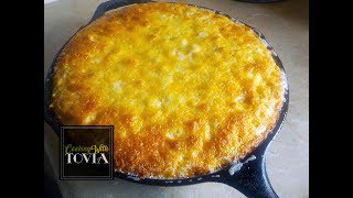 In this video Chef Tovia demonstrates how to make quick and easy Dump Macaroni and cheese. All the ingredients are combined 