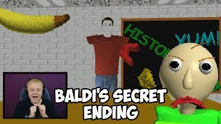 BALDI'S OFFICE SECRET ENDING | BALDI'S BASICS - BEATING THE GAME WHILE  GETTING EVERY ANSWER WRONG!! - YouTube