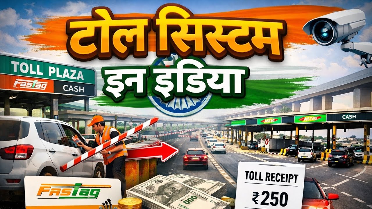 Toll tax System in India भारत में टोल टैक्स का सिस्टम कैसे काम करता है?