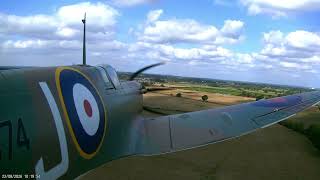 Avios Spitfire 1A, Flight 2, 23rd August 2026, Onboard.