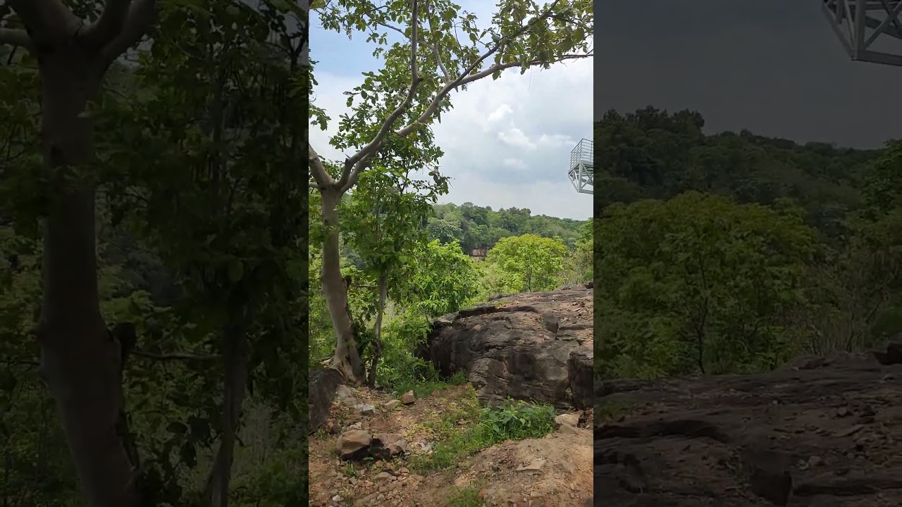 glass bridge 🌉 in chitrakoot 