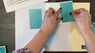 Famous Slide & Lock Gate Fold Card Template - Crafting Playdate #4 Wealth