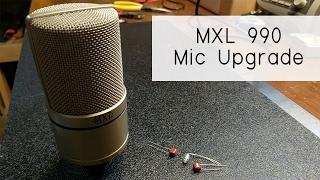 MXL 990 Microphone Upgrade