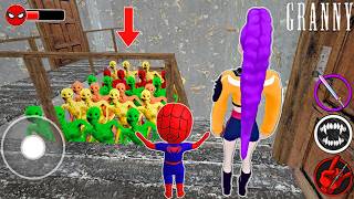 Playing as Rumi, Spider-Man, Granny & Grandpa vs Verity | Funny Horror Animation Playing as Rumi, Spider-Man, Granny & Grandpa vs Verity | Funny Horror Animation