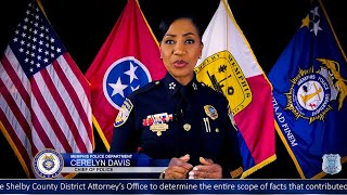 Chief Cerelyn Davis' remarks concerning Tyre Nichols
