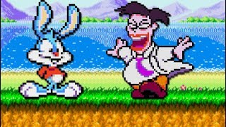 Tiny Toon Adventures (Genesis) All Bosses - No Damage