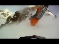 TERRIFYING SNOWMOBILE ACCIDENT ON GOPRO