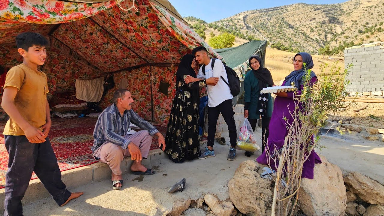 The return of a nomadic boy to the warm embrace of his family from ...