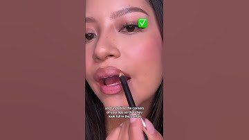 Lip liner Dos and Don’ts!!
