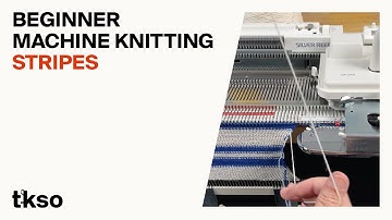 Stripes on the Knitting Machine