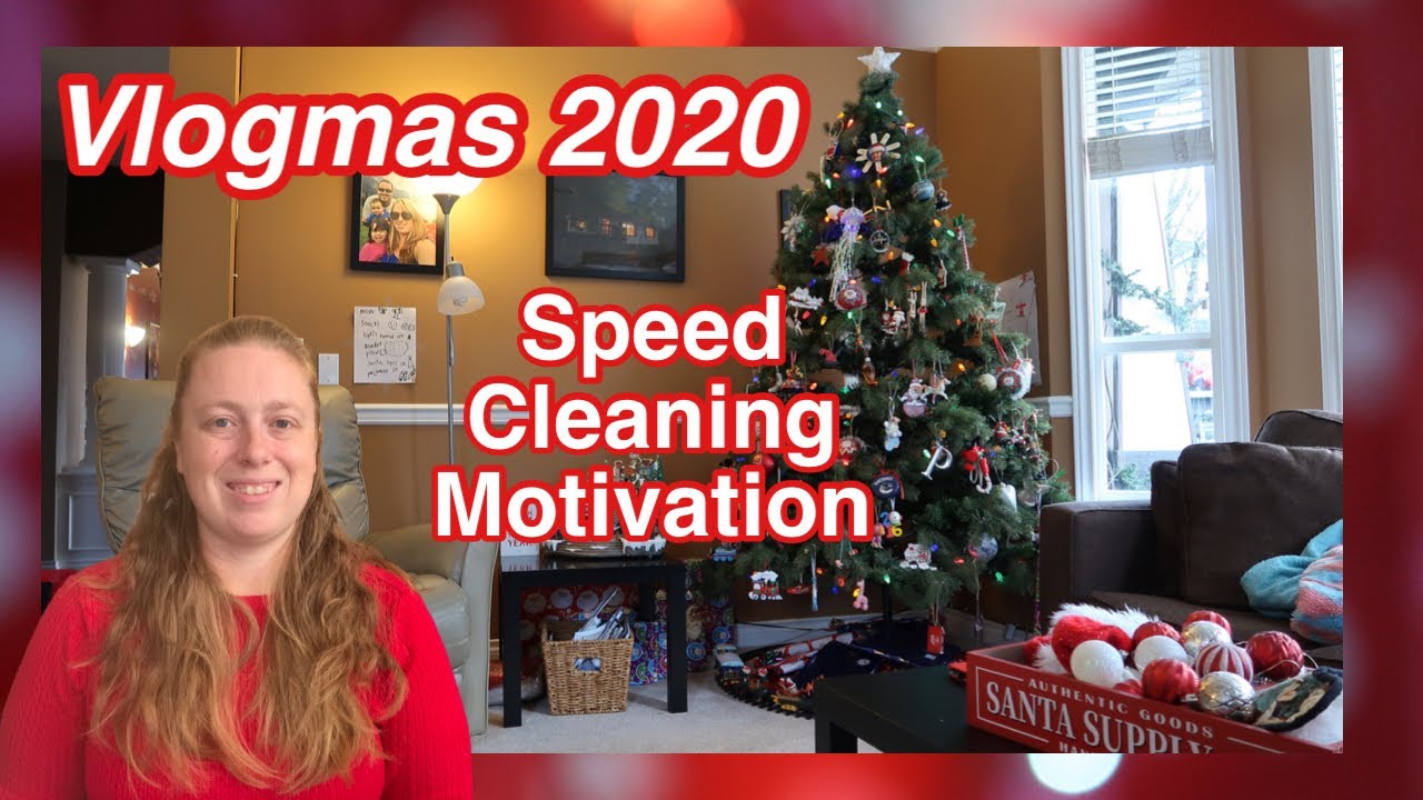 SPEED CLEAN WITH ME WINTER 2020 | COUNTDOWN TO CHRISTMAS VLOGMAS 2020 | MAJOR SPEED CLEAN