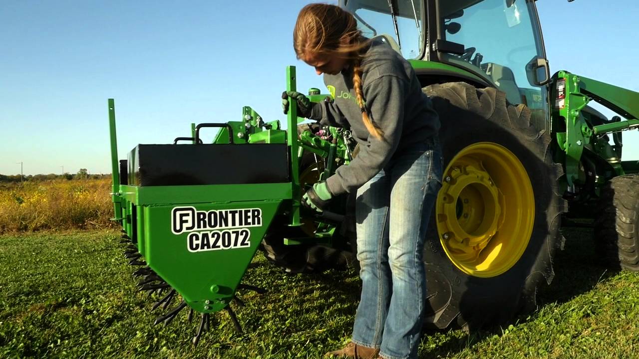 John Deere Frontier Equipment Notes From The Field How to aerate