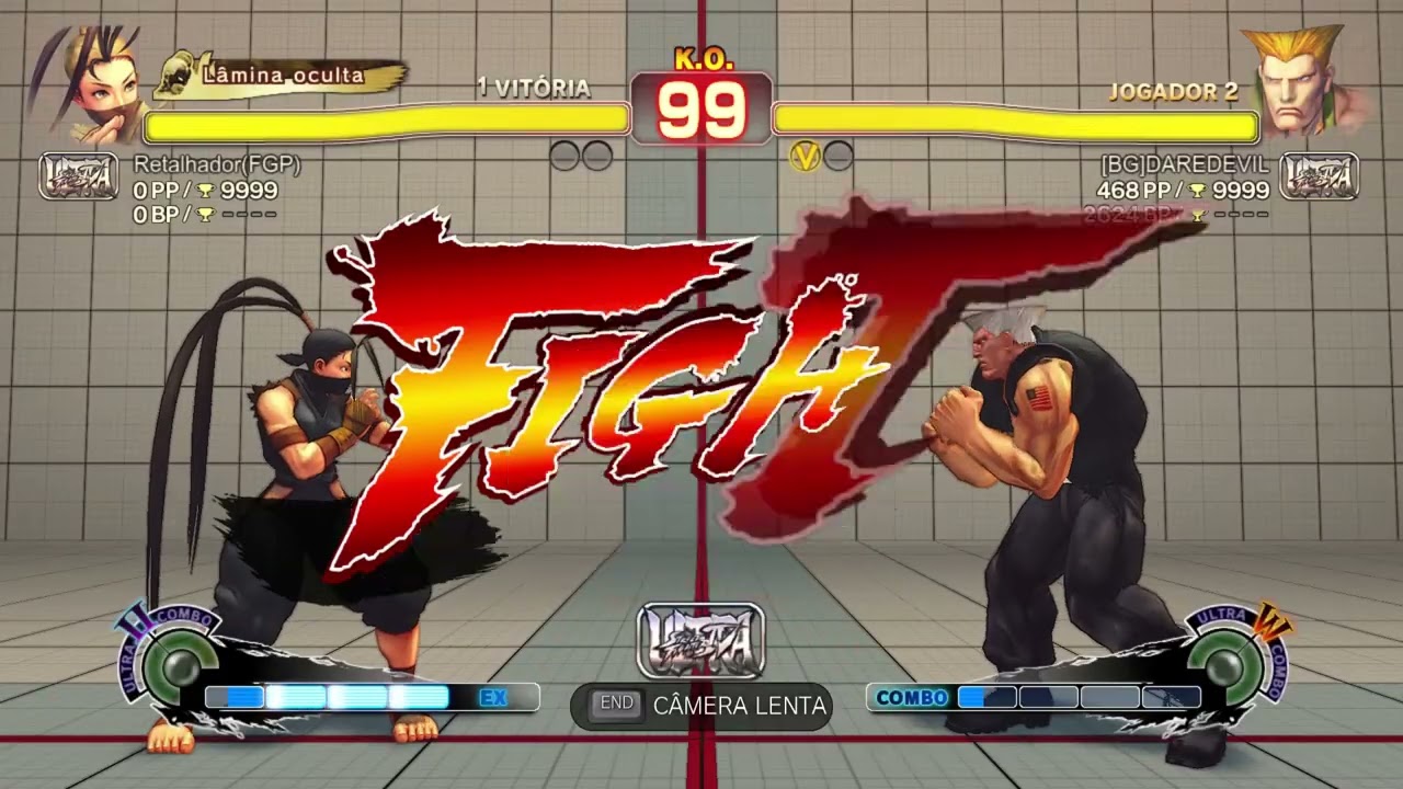 Ultra Street Fighter IV online - Ibuki vs Guile