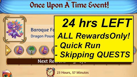 Once Upon a Time Event - Merge Dragons Live Stream - 24 Hrs to Get ALL Rewards QUICKLY - Skip Quests