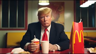 I asked ai to make a Donald Trump mcdonalds commercial