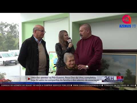 UTENTE DA PR&Oacute;-OUTEIRO FESTEJA 92 ANOS