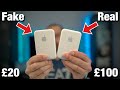 Real vs Fake   Magsafe Battery Pack - AliExpress £20