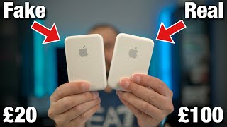 Real vs Fake  Magsafe Battery Pack - AliExpress £20