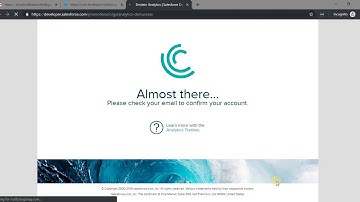 Try Analytics with a Developer Edition org