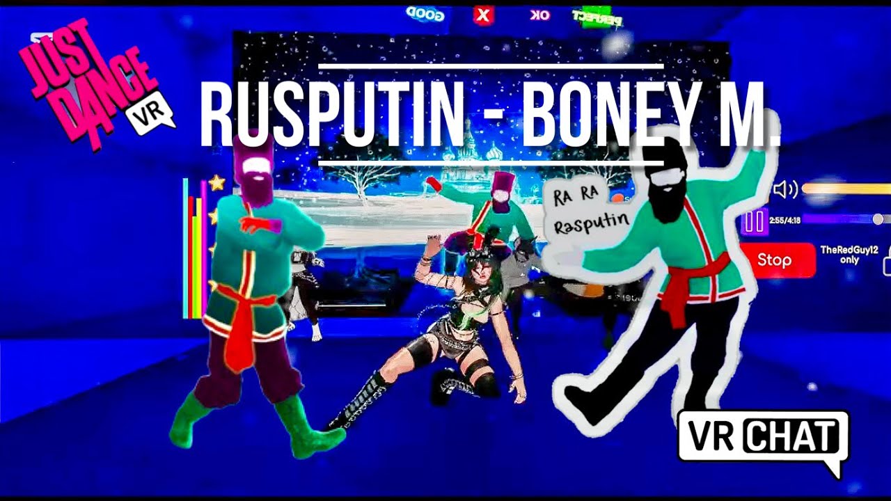 Rasputin  - Boney M . [Just Dance] VRChat