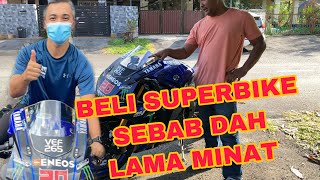 BELI SUPERBIKE YZF R1 | BELAJAR SETTING SBK TAPI SATU HABUK TAK FAHAM🤣