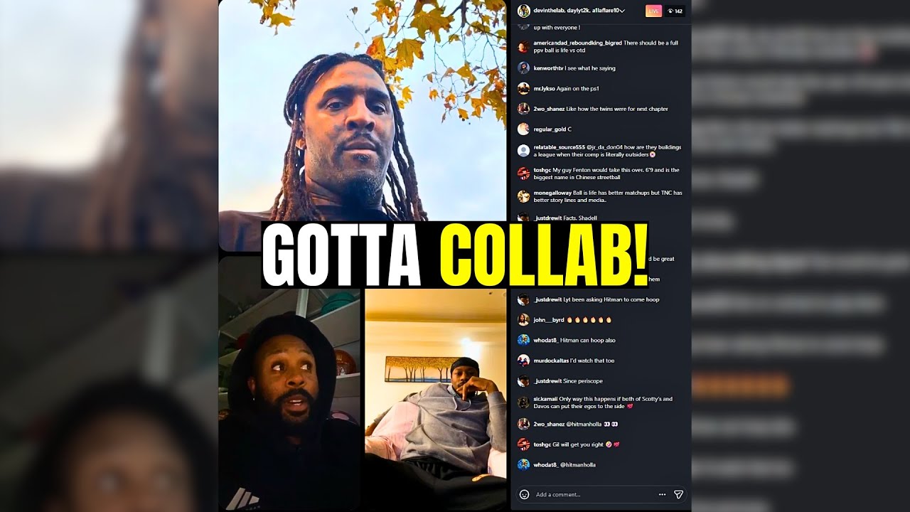 DayLyt присоединяется к обсуждению DevinTheLab о том, как улучшить баскетбольное пространство 1 н...