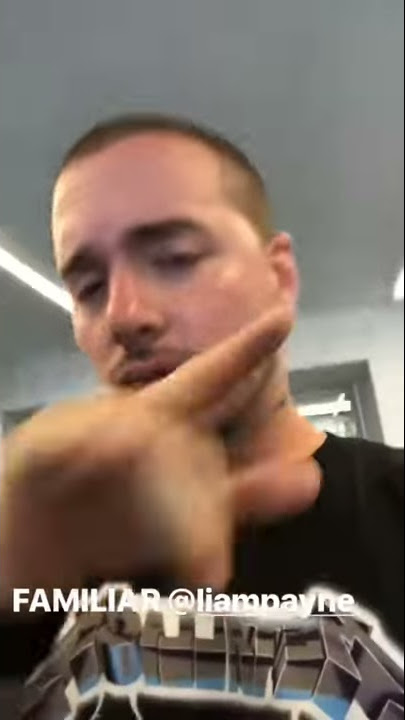 J Balvin - IG stories 'Familiar' ft. Liam Payne