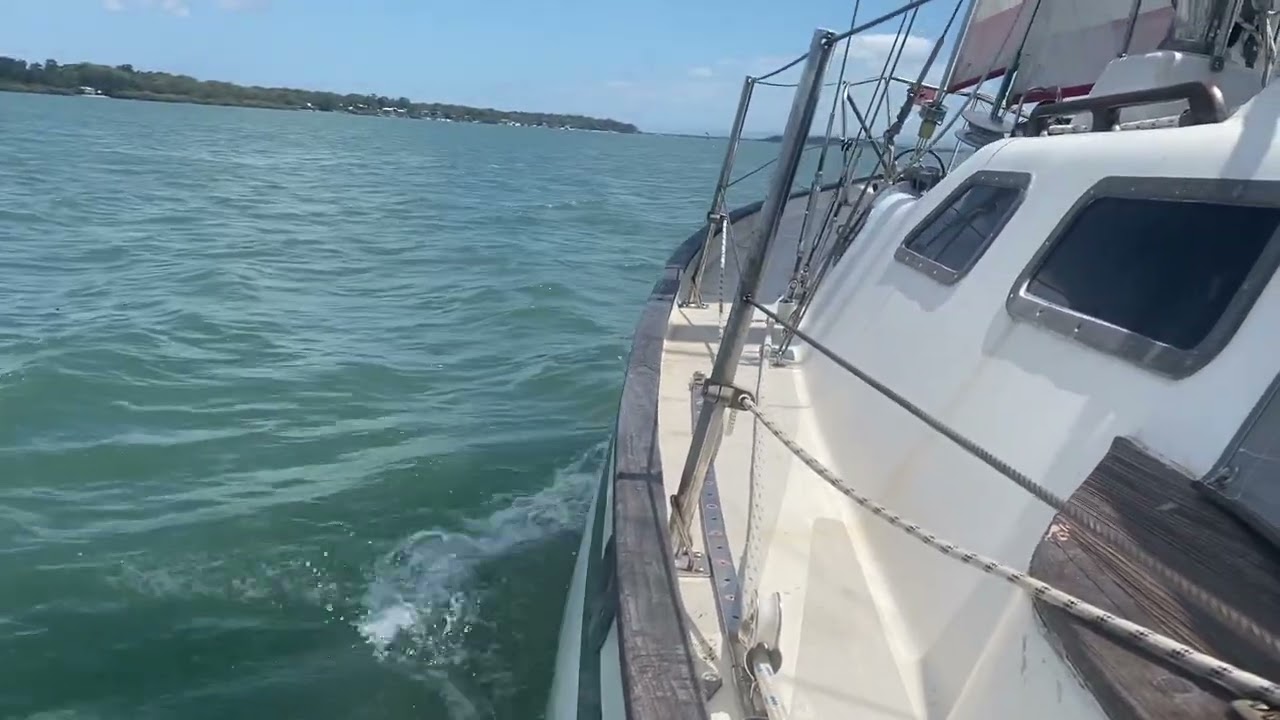 Champagne sailing - without the Champagne. 